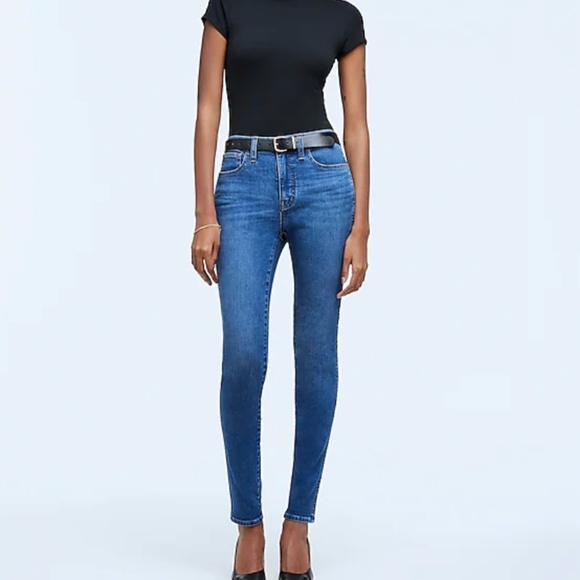 Madewell Petite 10" High-Rise Roadtripper Authentic Skinny Jeans - Picture 1 of 7